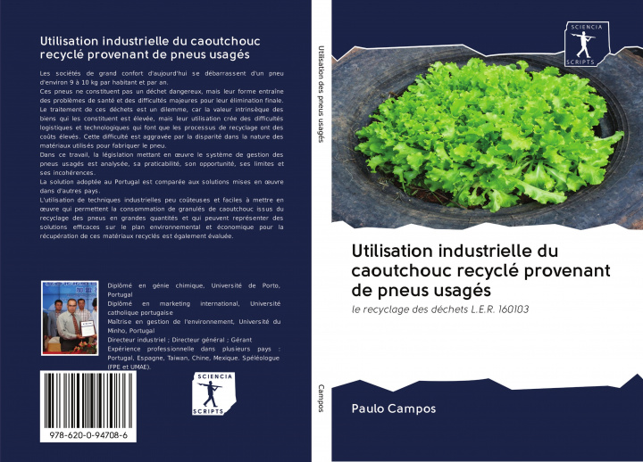 Knjiga Utilisation industrielle du caoutchouc recyclé provenant de pneus usagés 