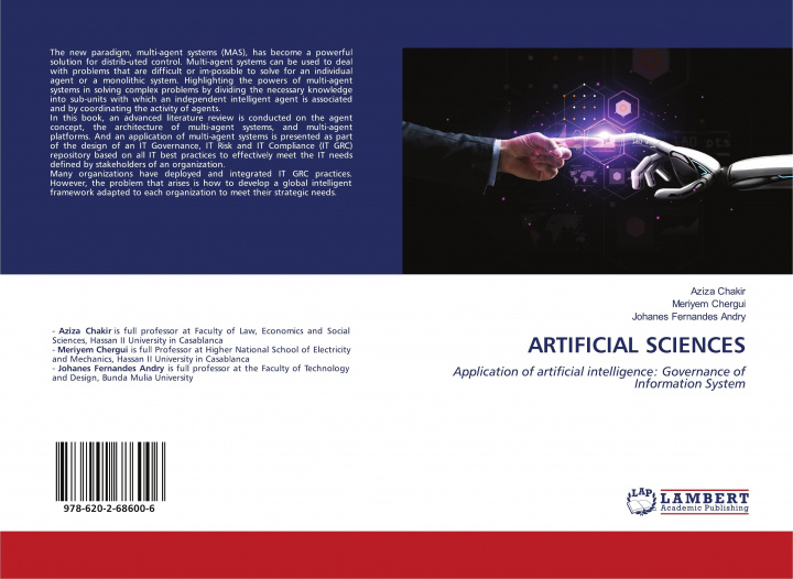Knjiga ARTIFICIAL SCIENCES Meriyem Chergui