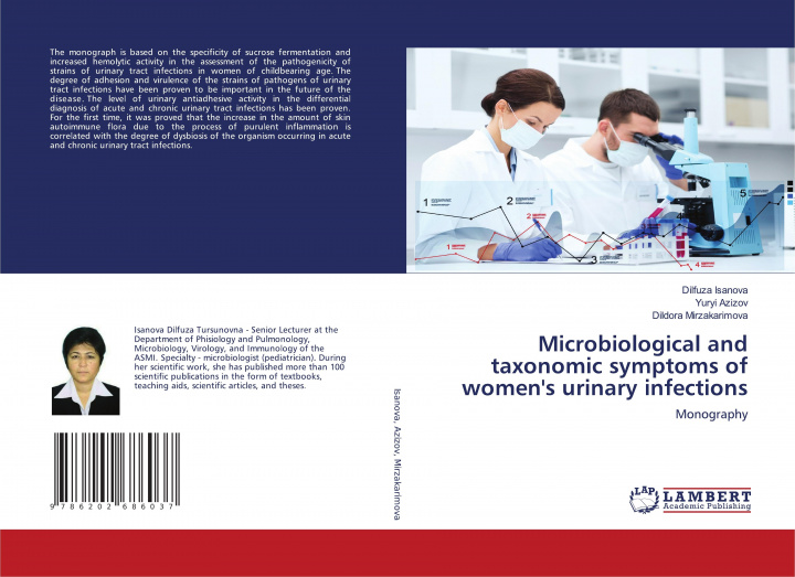 Kniha Microbiological and taxonomic symptoms of women's urinary infections Yuryi Azizov