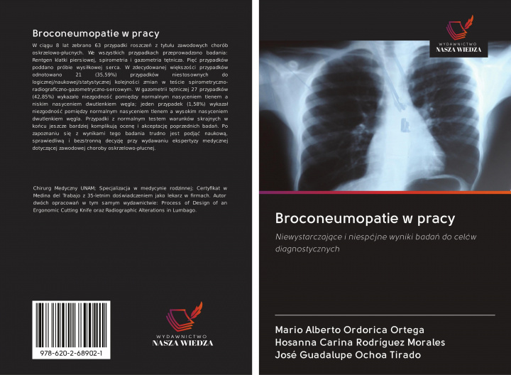Knjiga Broconeumopatie w pracy Hosanna Carina Rodríguez Morales