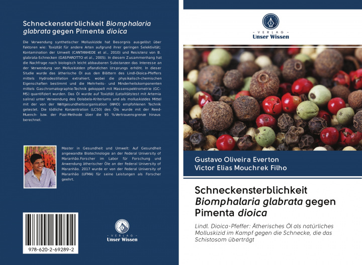 Buch Schneckensterblichkeit Biomphalaria glabrata gegen Pimenta dioica Victor Elias Mouchrek Filho