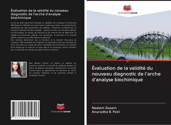 Buch Évaluation de la validité du nouveau diagnostic de l'arche d'analyse biochimique Anuradha B. Patil