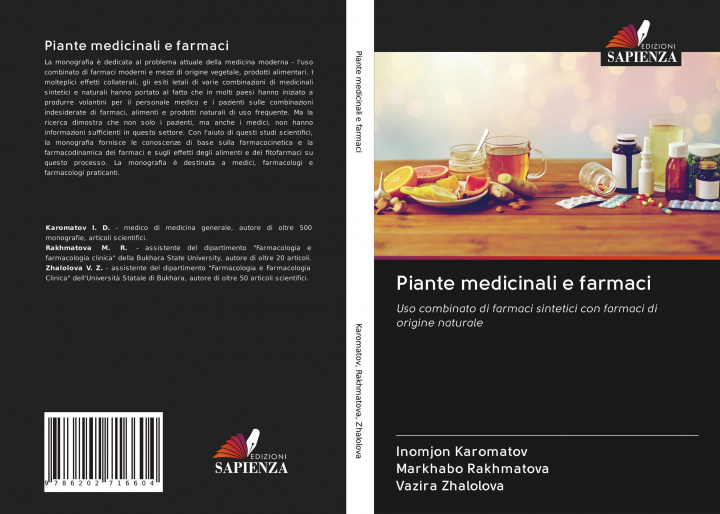 Knjiga Piante medicinali e farmaci Markhabo Rakhmatova