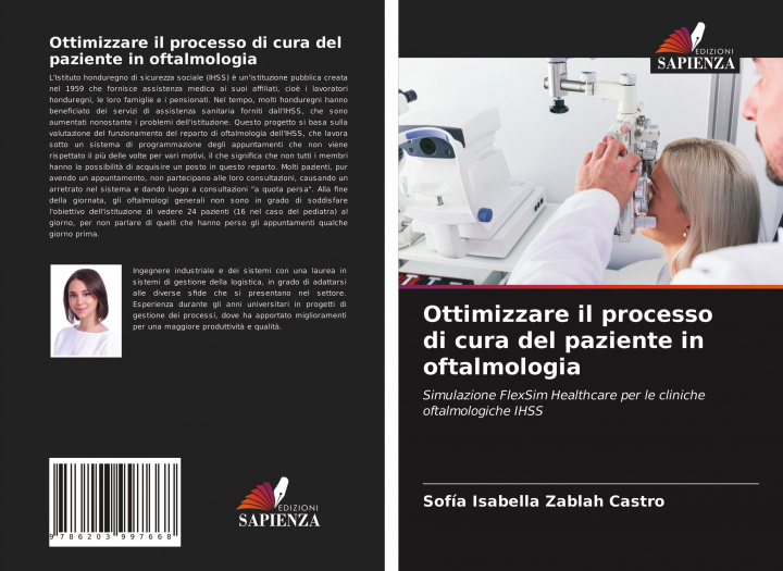 Knjiga Ottimizzare il processo di cura del paziente in oftalmologia Sofía Isabella Zablah Castro