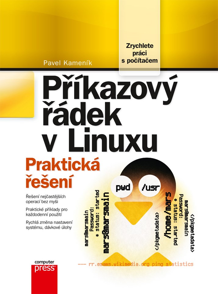 Book Příkazový řádek v Linuxu Pavel Kameník