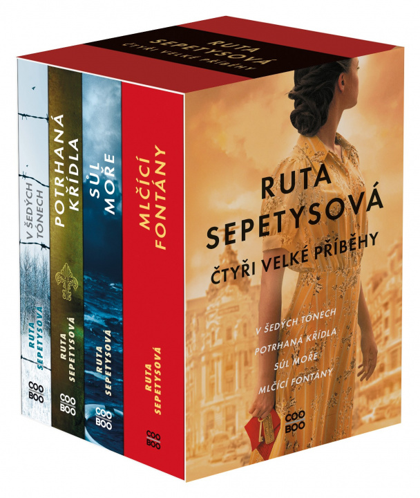 Kniha Ruta Sepetysová Čtyři velké příběhy Ruta Sepetysová