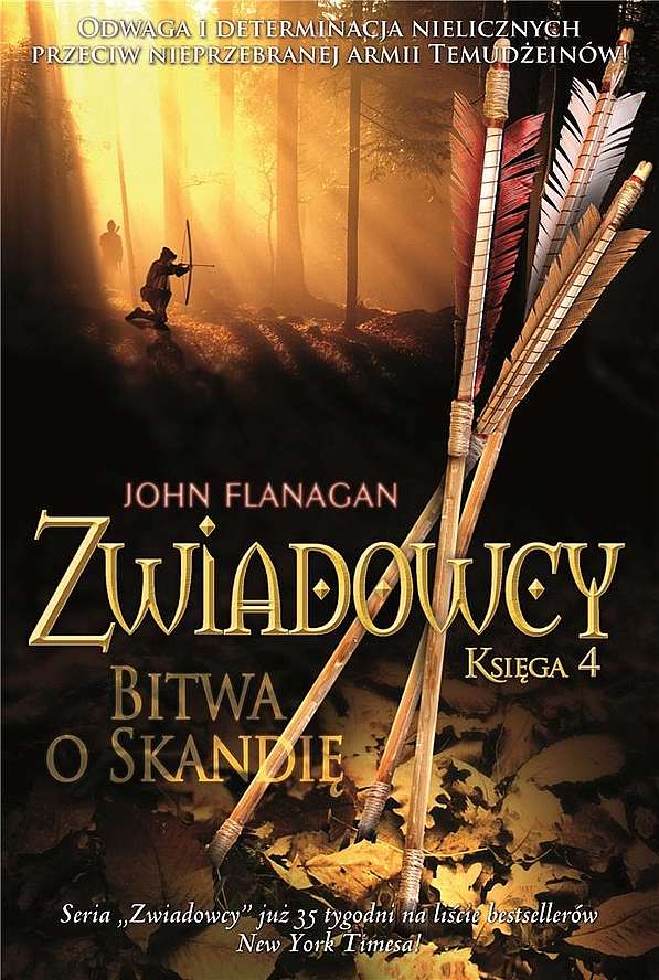 Książka Zwiadowcy Księga 4 Bitwa o Skandię John Flanagan