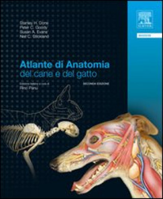 Kniha Atlante di anatomia del cane e del gatto Stanley Done