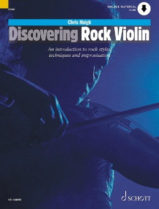Nyomtatványok Discovering Rock Violin CHRIS HAIGH