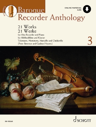 Nyomtatványok Baroque Recorder Anthology 