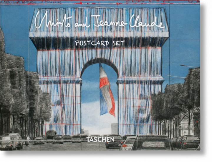 Prasa Christo and Jeanne-Claude. Postcard Set collegium