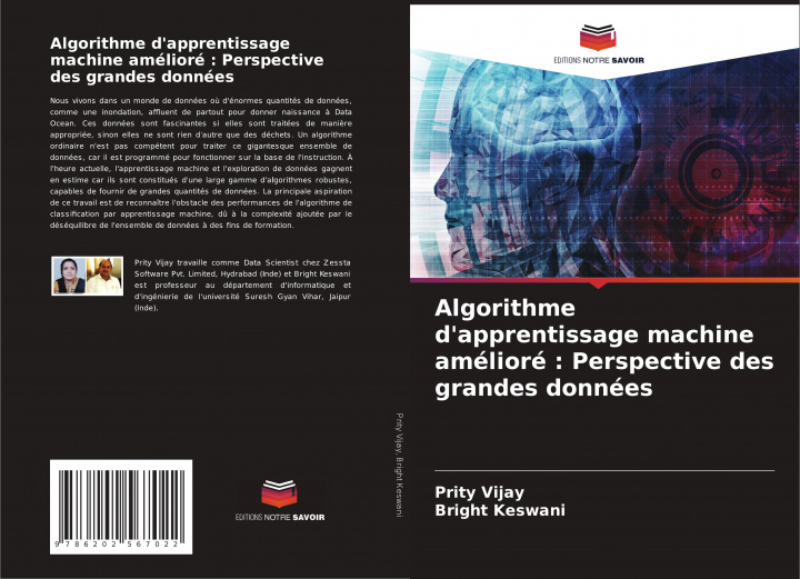 Book Algorithme d'apprentissage machine ameliore Bright Keswani