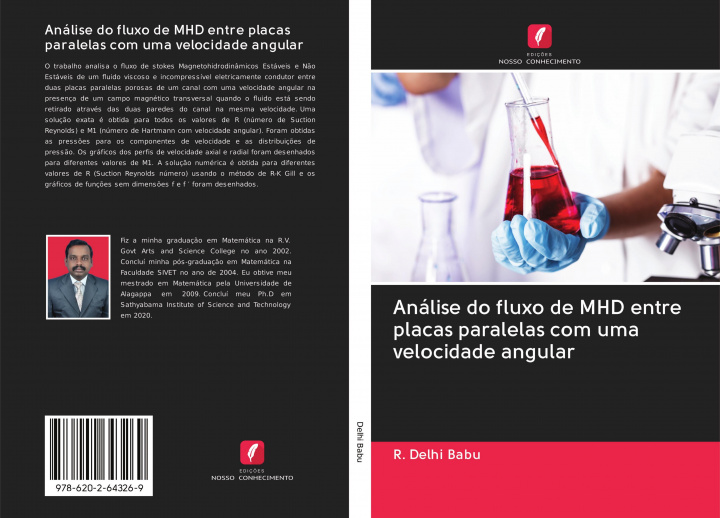 Book Análise do fluxo de MHD entre placas paralelas com uma velocidade angular 