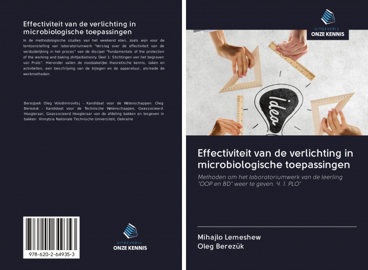 Kniha Effectiviteit van de verlichting in microbiologische toepassingen Oleg Berezük