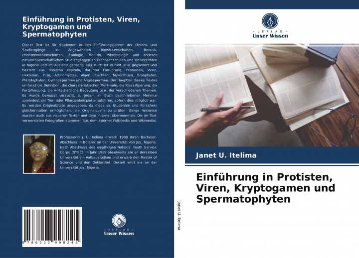 Kniha Einführung in Protisten, Viren, Kryptogamen und Spermatophyten 