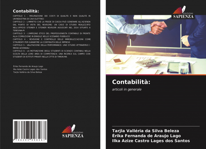 Carte Contabilit?: Érika Fernanda de Araujo Lago