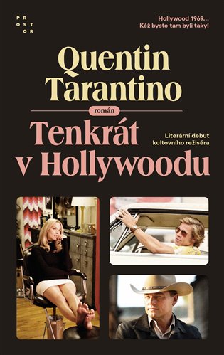 Knjiga Tenkrát v Hollywoodu Quentin Tarantino