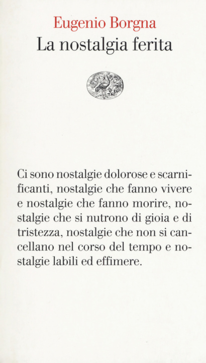 Buch nostalgia ferita Eugenio Borgna