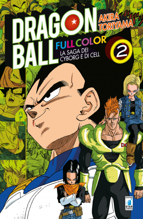 Książka saga dei cyborg e di Cell. Dragon Ball full color Akira Toriyama