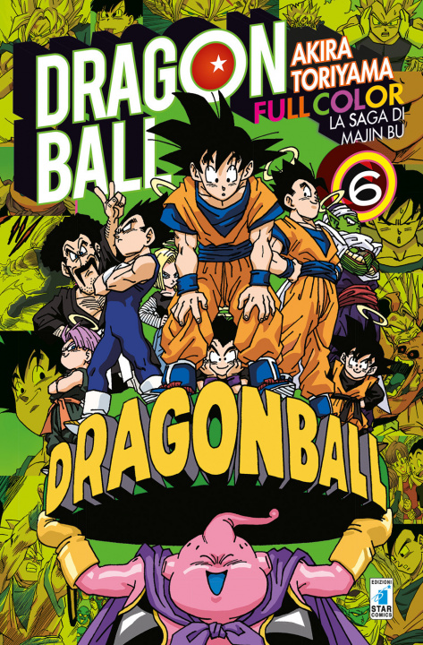 Kniha saga di Majin Bu. Dragon ball full color Akira Toriyama