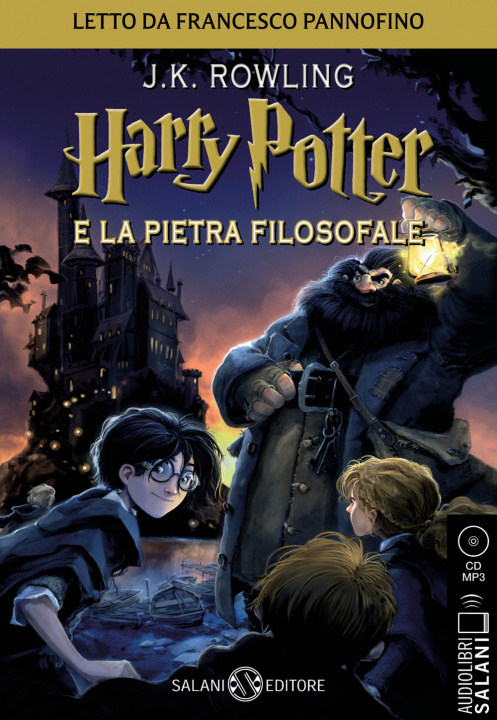 Audio Harry Potter e la pietra filosofale letto da Francesco Pannofino. Audiolibro. CD Audio formato MP3 Joanne Rowling