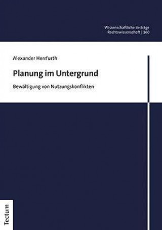 Kniha Planung im Untergrund 