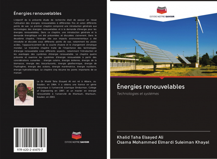 Carte Énergies renouvelables Osama Mohammed Elmardi Suleiman Khayal