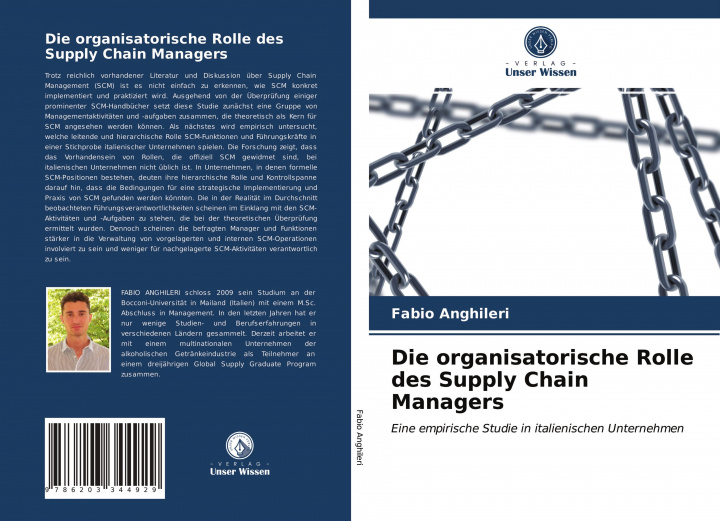 Knjiga Die organisatorische Rolle des Supply Chain Managers Fabio Anghileri