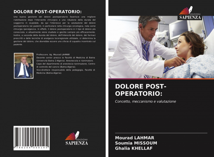 Knjiga DOLORE POST-OPERATORIO: Soumia Missoum
