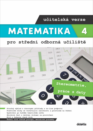 Kniha Matematika 4 pro střední odborná učiliště 