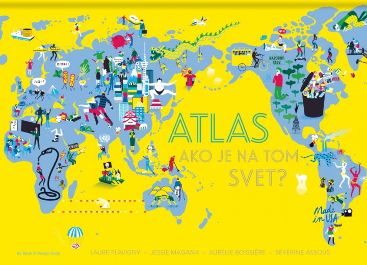Kniha Atlas - ako je na tom svet? Laure Flavigny