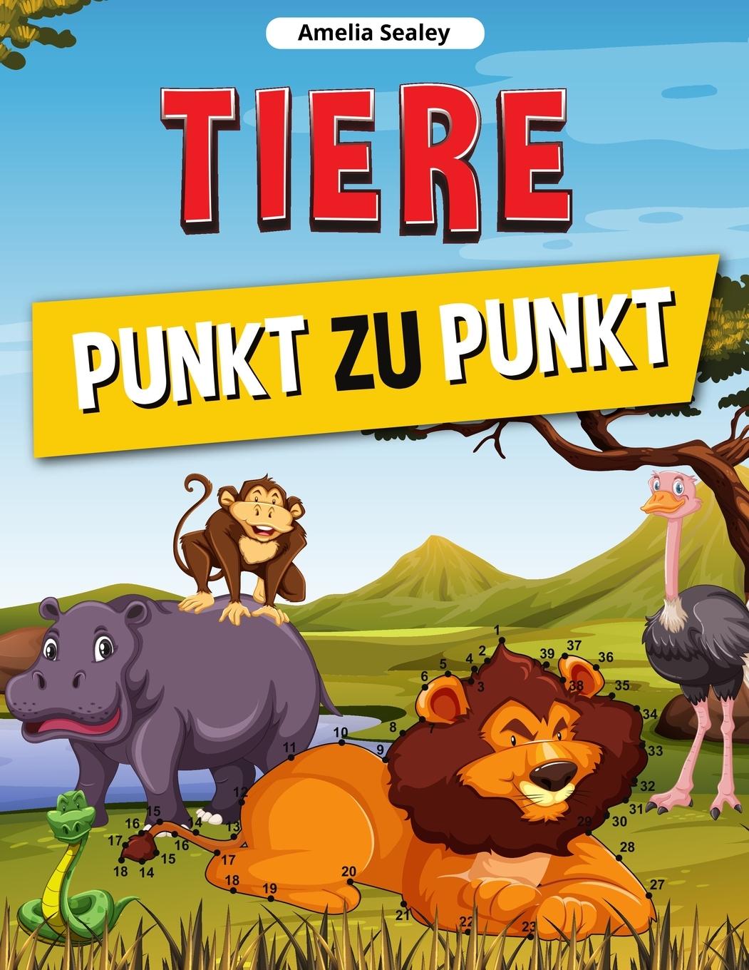 Livro Tiere Punkt zu Punkt Amelia Sealey