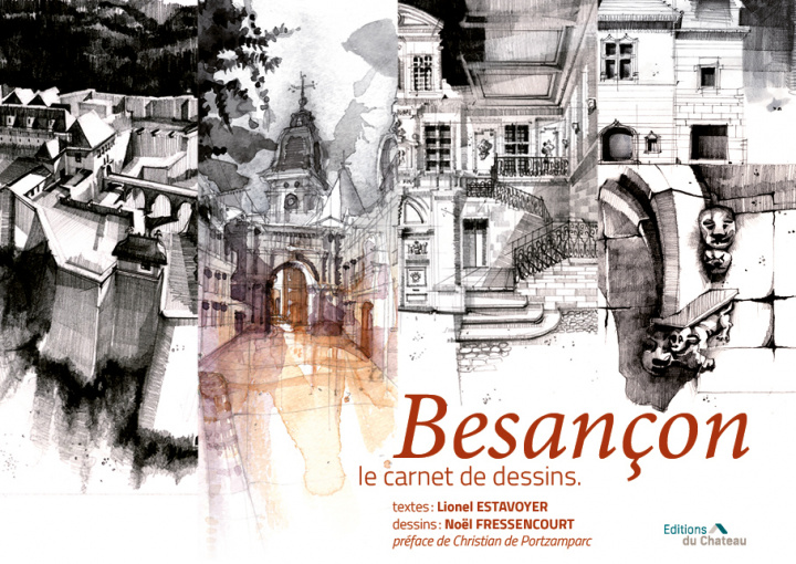 Könyv BESANCON - LE CARNET DE DESSINS ESTAVOYER