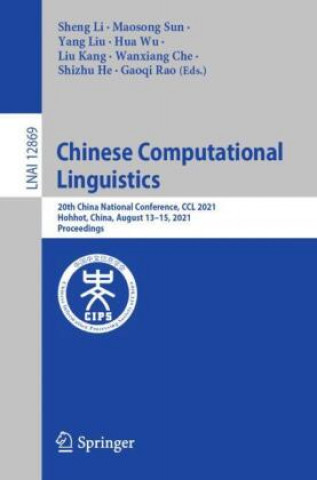 Buch Chinese Computational  Linguistics Maosong Sun