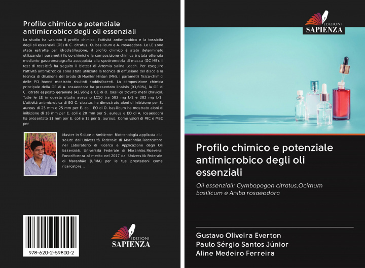Carte Profilo chimico e potenziale antimicrobico degli oli essenziali Paulo Sérgio Santos Júnior