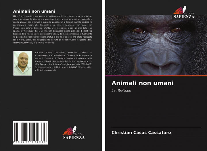 Książka Animali non umani Christian Casas Cassataro