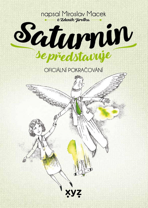 Книга Saturnin se představuje Miroslav Macek