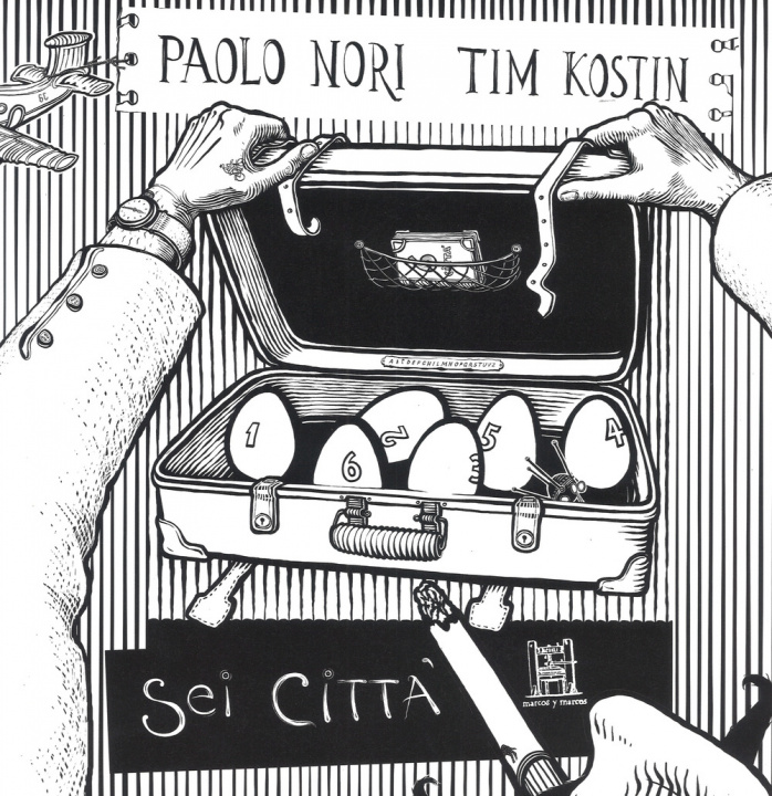 Knjiga Sei città Paolo Nori