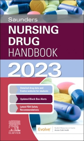Carte Saunders Nursing Drug Handbook 2023 Robert J. Kizior