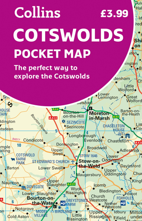 Drucksachen Cotswolds Pocket Map Collins Maps