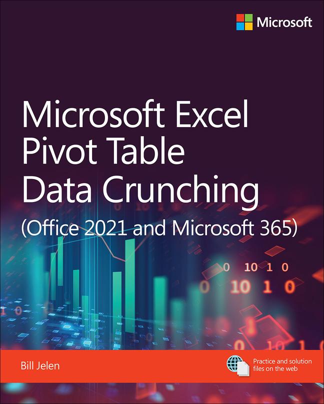 Book Microsoft Excel Pivot Table Data Crunching (Office 2021 and Microsoft 365) Bill Jelen