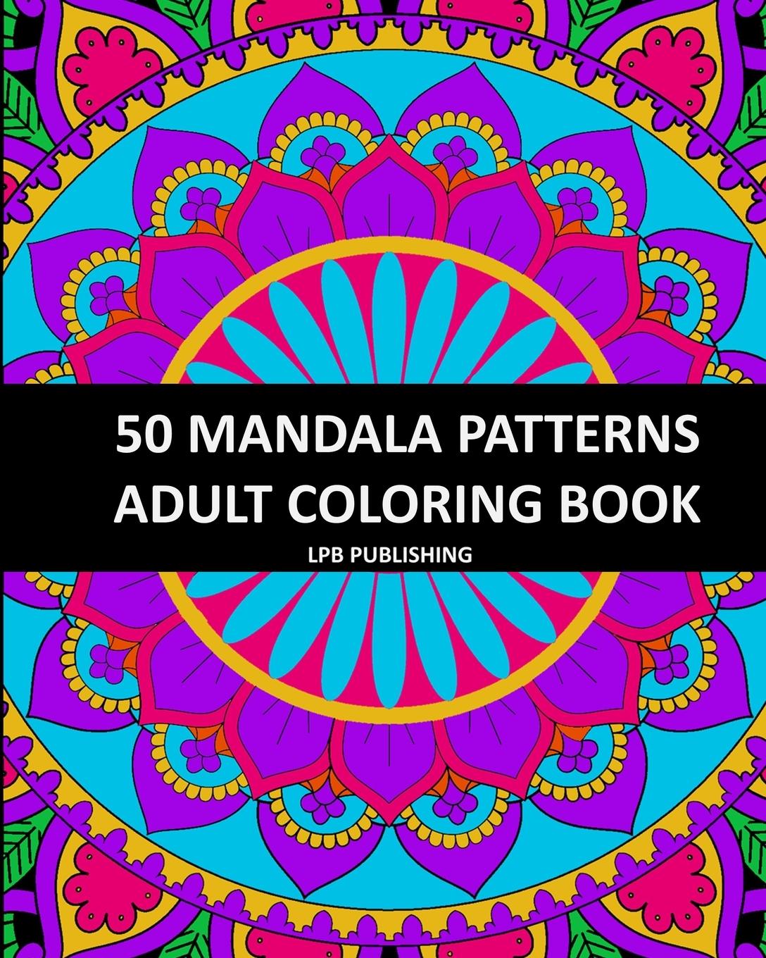 Kniha 50 Mandala Patterns LPB PUBLISHING