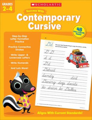 Book Scholastic Success with Contemporary Cursive Grades 2-4 