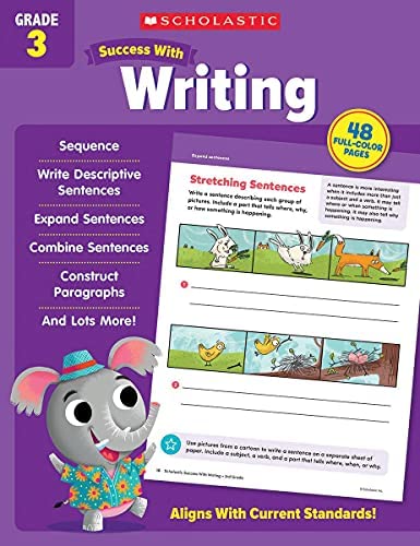 Book Scholastic Success with Writing Grade 3 Scholastic Teaching Resources