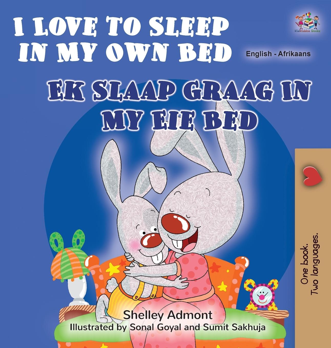 Könyv I Love to Sleep in My Own Bed (English Afrikaans Bilingual Book for Kids) Kidkiddos Books