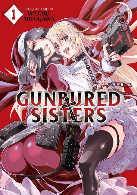 Book Gunbured × Sisters Vol. 1 Wataru Mitogawa