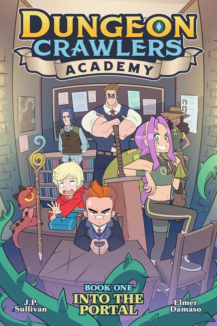 Könyv Dungeon Crawlers Academy Book 1: Into the Portal Elmer Damaso