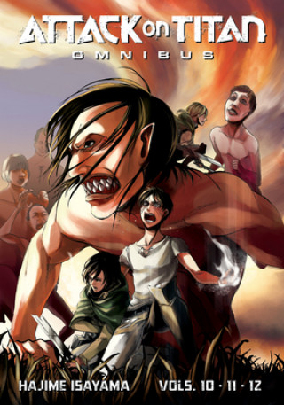 Книга Attack on Titan Omnibus 4 (Vol. 10-12) Hajime Isayama
