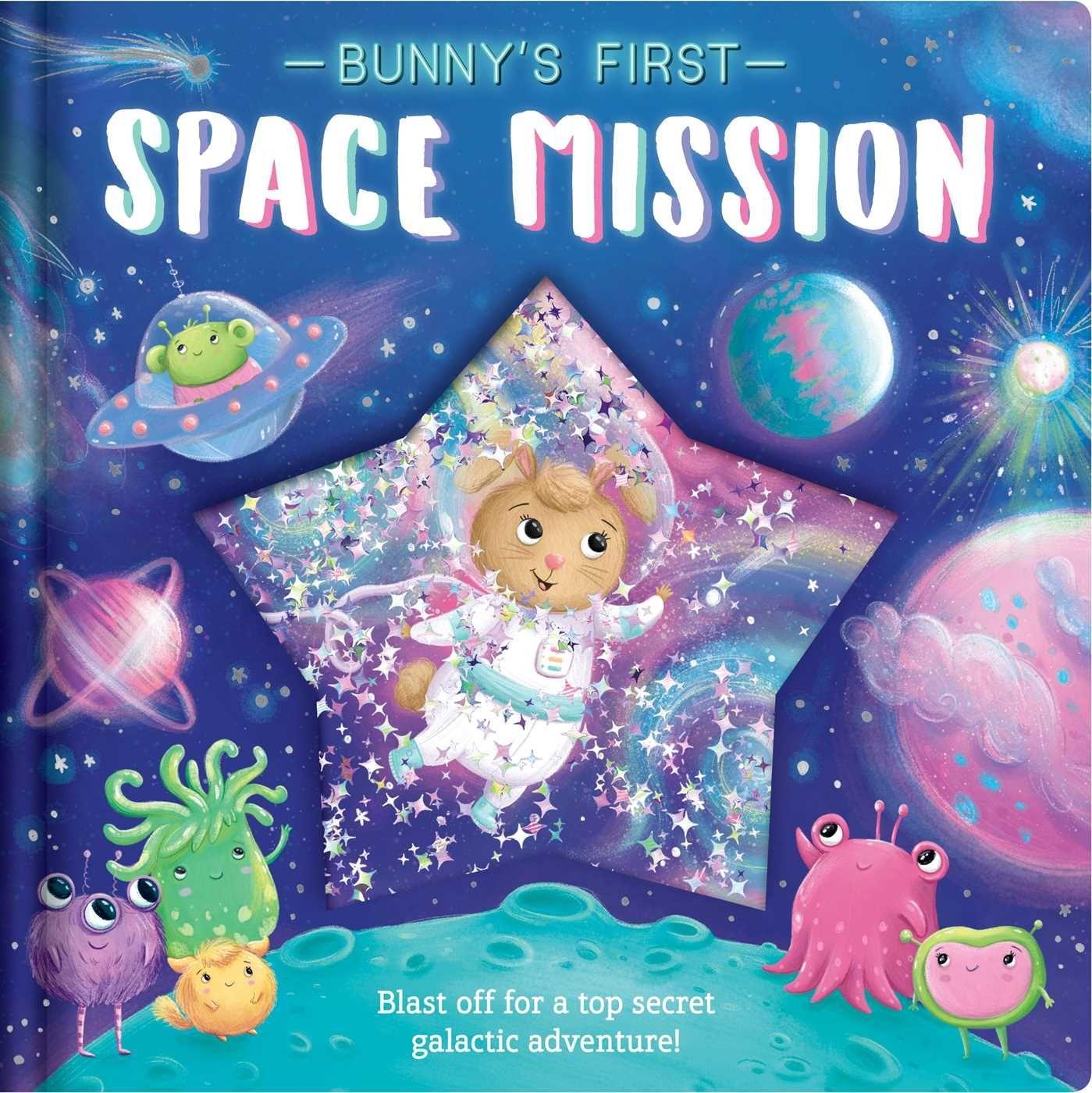 Βιβλίο Bunny's First Space Mission: With Glitter Pouch Anna Kubaszewska