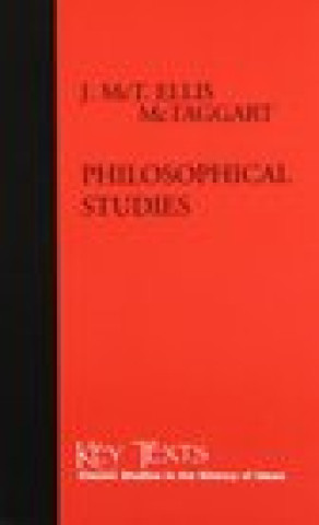 Buch Philosophical Studies Mctaggart